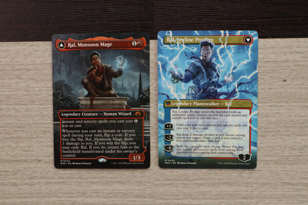 Ral, Monsoon Mage/Ral, Leyline Prodigy #445 Modern Horizons 3 (MH3) double hologram