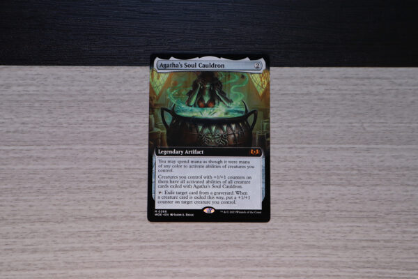 Agatha's Soul Cauldron #366 Wilds of Eldraine (WOE) hologram