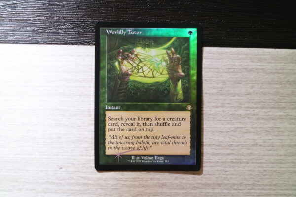 Worldly Tutor DMR DMR foil