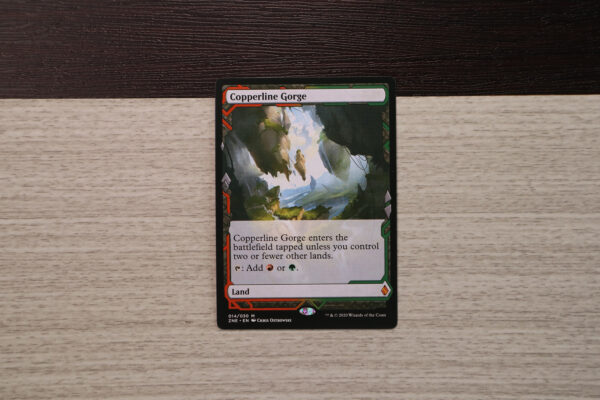 Copperline Gorge #014 Zendikar Rising Expeditions (ZNE) hologram