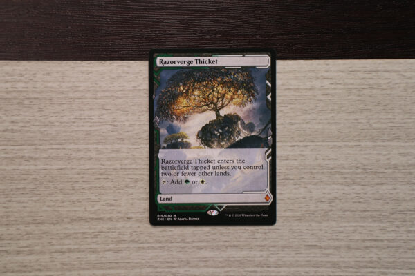 Razorverge Thicket #015 Zendikar Rising Expeditions (ZNE) hologram