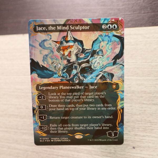 Jace, the Mind Sculptor #93 Bloomburrow Commander (BLC) raised foil