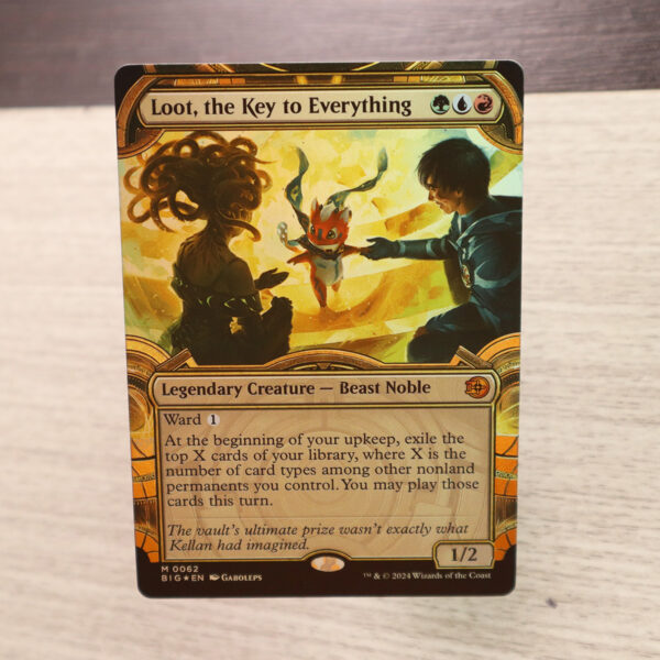 Loot, the Key to Everything BIG #62 BIG raised foil