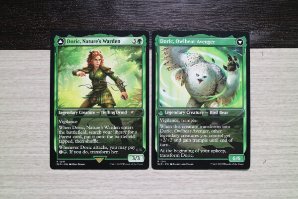 Doric, Nature's Warden / Doric, Owlbear Avenger Secret Lair Drop (SLD) hologram