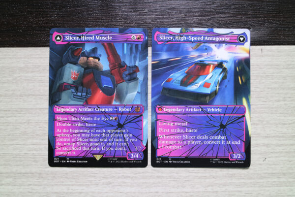 Slicer, Hired Muscle / Slicer, High-Speed Antagonist Transformers (BOT) hologram