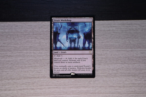 Urza's Workshop The Brothers' War Commander (BRC) hologram