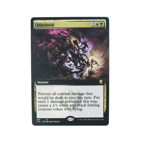 Inkshield extended art Commander 2021 C21 hologram