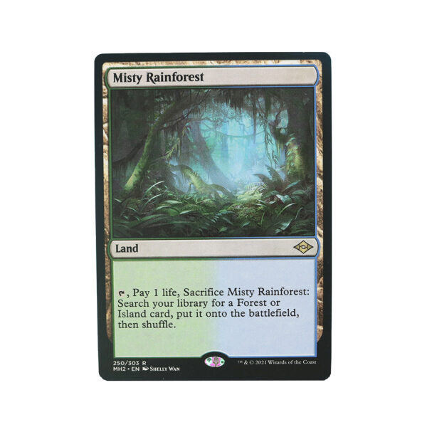 Misty Rainforest Modern Horizon 2 MH2 hologram