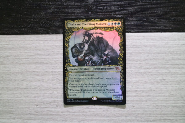 Thalia and The Gitrog Monster #316 March of the Machine (MOM) foil