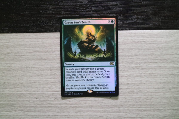 Green Sun's Zenith Double Masters 2022 (2X2) foil