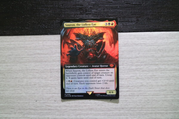 Sauron, the Lidless Eye #396 Lord of the Rings: Tales of Middle-Earth (LTR) foil