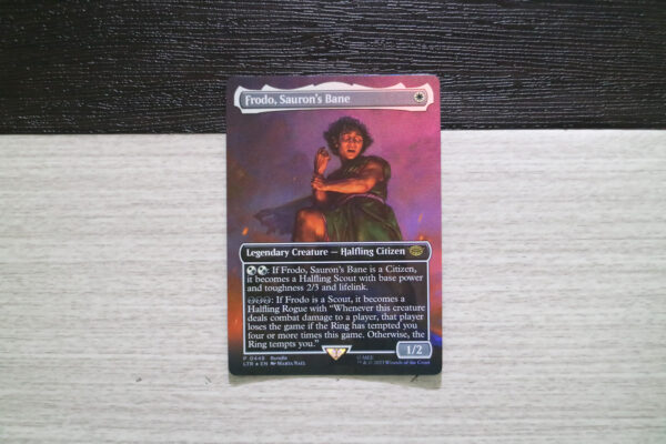 Frodo, Sauron's Bane #448 Lord of the Rings: Tales of Middle-Earth (LTR) foil