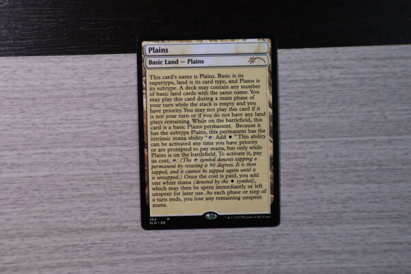 Plains #254 full text Secret Lair Drop (SLD) hologram