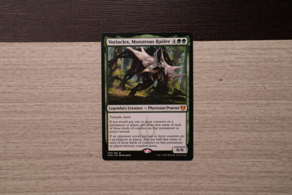 Vorinclex, Monstrous Raider #199 Kaldheim Promos (PKHM) hologram