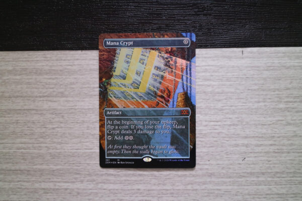 Mana Crypt extended art 2xm double masters foil