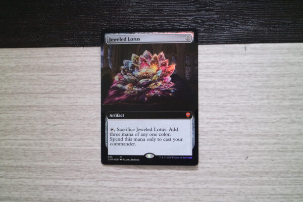 Jeweled Lotus extended art Commander Legends (CMR) foil