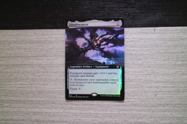 Shadowspear extended art Theros Beyond Death (THB) foil