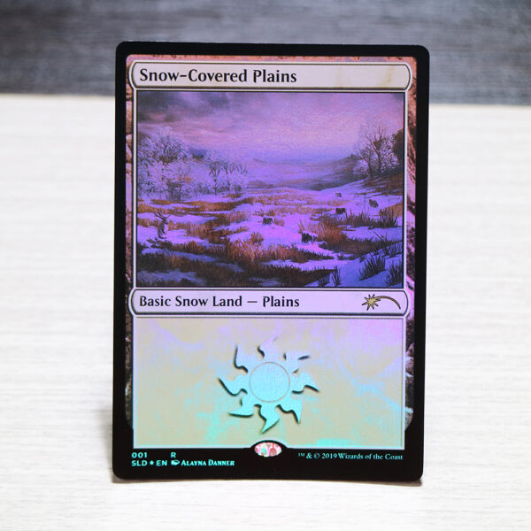 Snow-Covered Plains Secret Lair Drop (SLD) foil