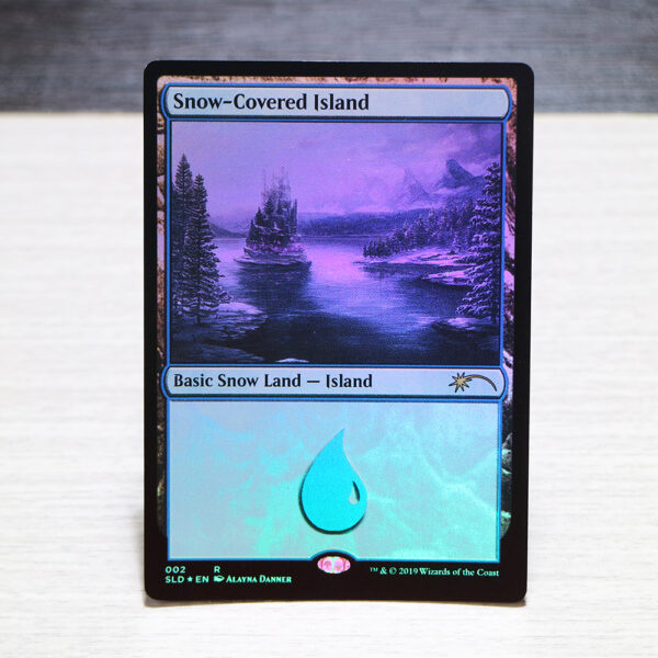 Snow-Covered Island Secret Lair Drop (SLD) foil