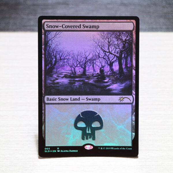 Snow-Covered Swamp Secret Lair Drop (SLD) foil