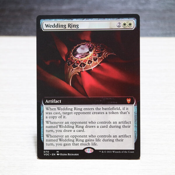 Wedding Ring extend art Crimson Vow Commander (VOC) hologram