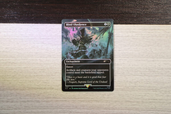 Blind Obedience #1030 Secret Lair Drop (SLD) foil