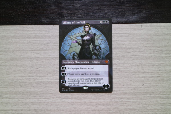 Liliana of the Veil #373 Dominaria United (DMU) hologram