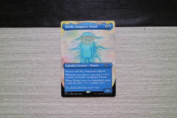 Toothy, Imaginary Friend Secret Lair Drop (SLD) hologram