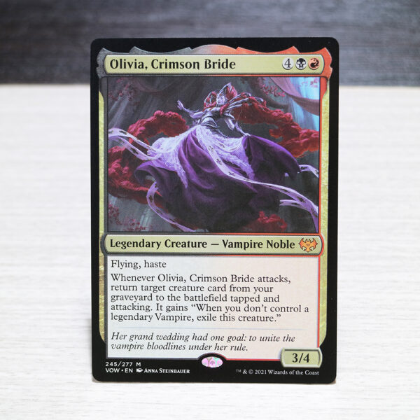 Olivia, Crimson Bride #245 Innistrad: Crimson Vow (VOW) hologram