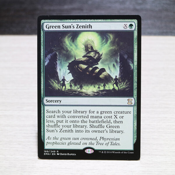 Green Sun's Zenith Eternal Masters (EMA) hologram