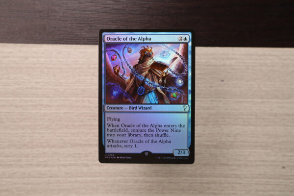 Oracle of the Alpha Mystery Booster 2 (MB2) foil