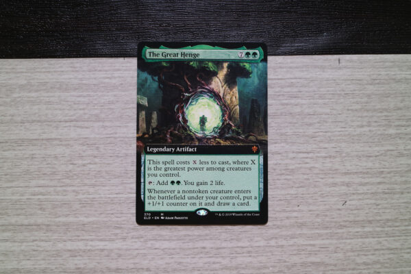 The Great Henge (extended art) ELD Throne of Eldraine hologram