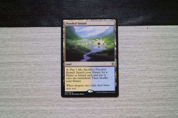 Flooded Strand  KTK (Khans of Tarkir) hologram