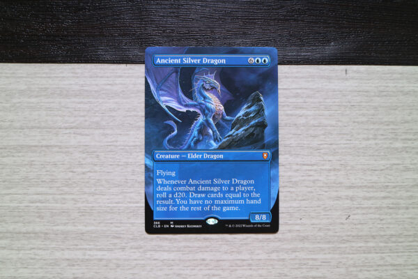 Ancient Silver Dragon #366 Commander Legends: Battle for Baldur's Gate (CLB) hologram