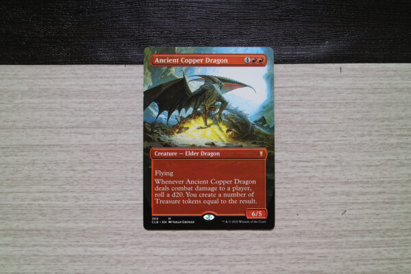 Ancient Copper Dragon #368 Commander Legends: Battle for Baldur's Gate (CLB) hologram