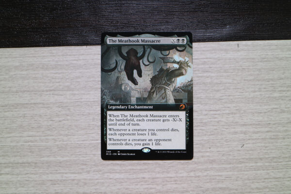 The Meathook Massacre extend art Innistrad: Midnight Hunt (MID) hologram