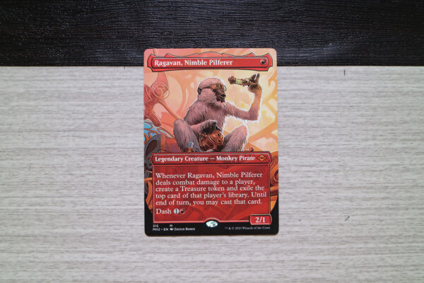 Ragavan, Nimble Pilferer extended art Modern Horizon 2 MH2 hologram