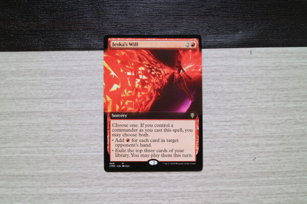 Jeska's Will extended art Commander Legends (CMR) hologram