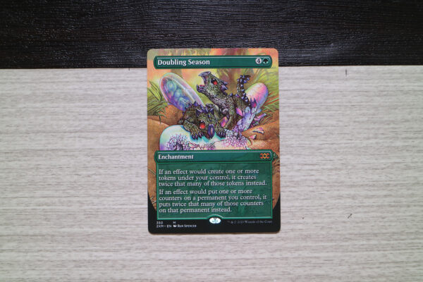 Doubling Season extended art 2XM Double Masters hologram