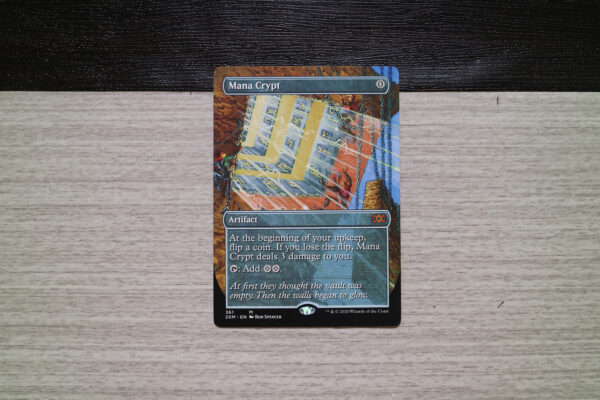 Mana Crypt extended art 2XM Double Masters hologram