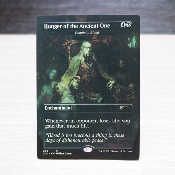 Exquisite Blood - Hunger of the Ancient One Secret Lair Drop (SLD) hologram