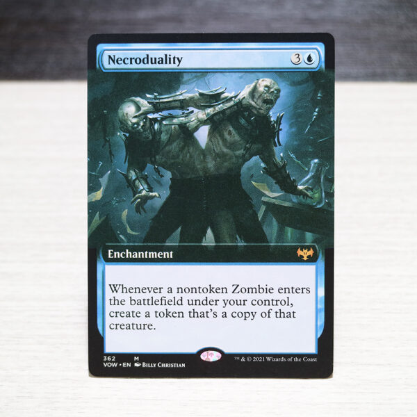 Necroduality extend art Innistrad: Crimson Vow (VOW) hologram