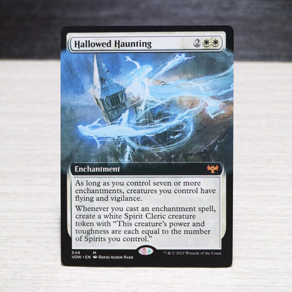 Hallowed Haunting extend art Innistrad: Crimson Vow (VOW) hologram