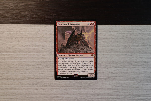 Bonehoard Dracosaur #0314 The Lost Caverns of Ixalan (LCI) hologram