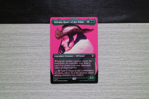 Selvala, Heart of the Wilds #1064 Commander Masters (CMM) hologram