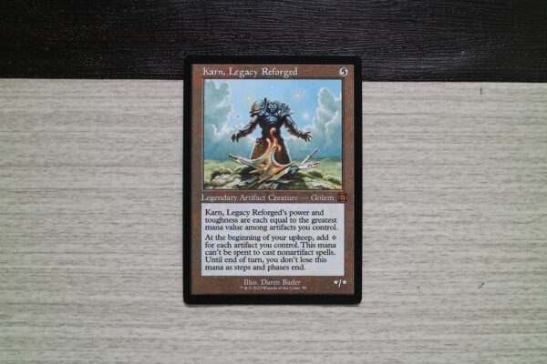 Karn, Legacy Reforged #99 old style March of the Machine: The Aftermath (MAT) normal