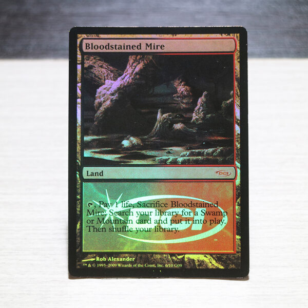 Bloodstained Mire Judge Gift Cards 2009 foil