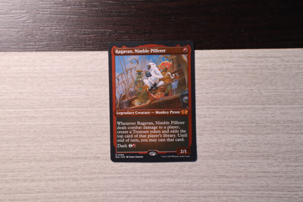 Ragavan, Nimble Pilferer #86 MUL etched foil