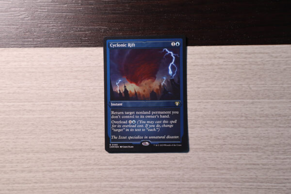 Cyclonic Rift #485 CMM etched foil