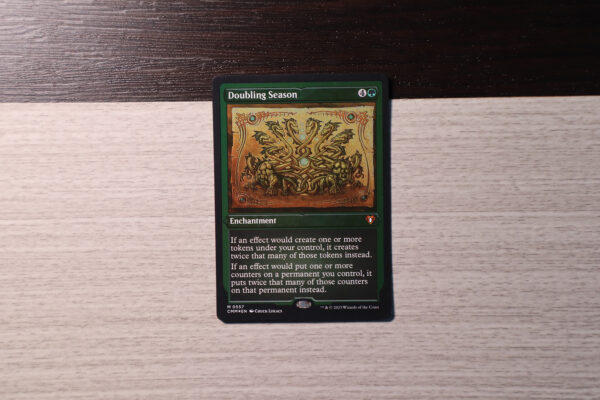 Doubling Season #557 CMM etched foil